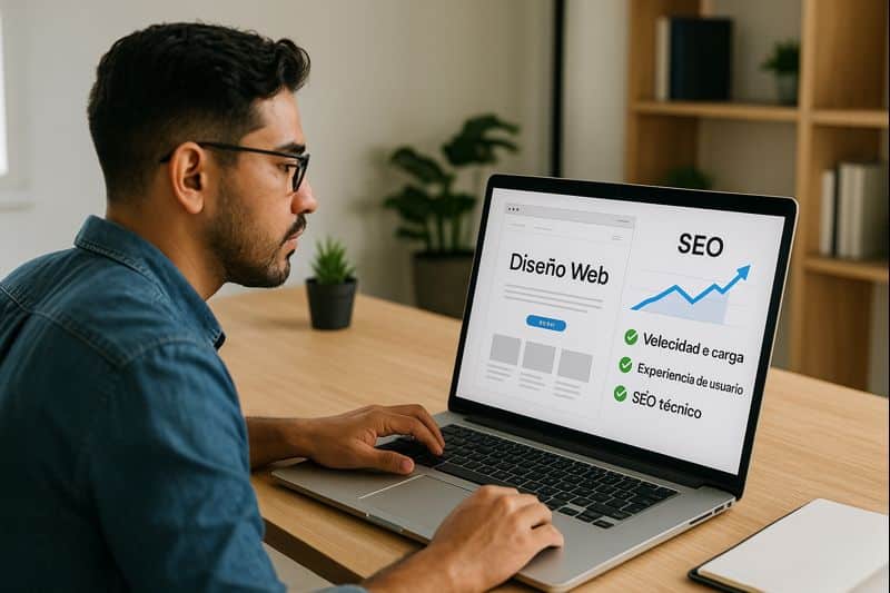 El diseño web influye en el SEO