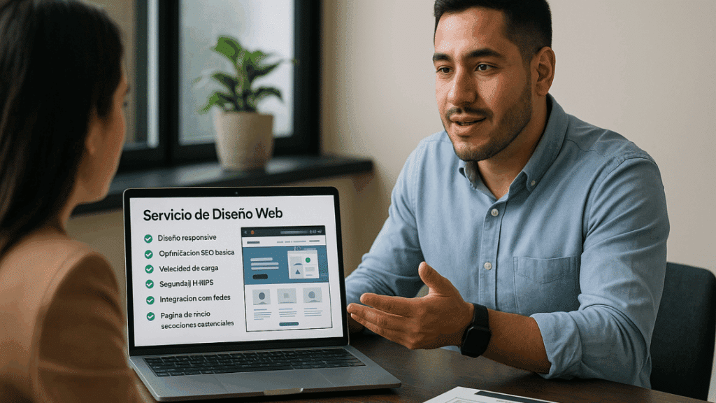 Qué debe incluir un servicio de diseño web