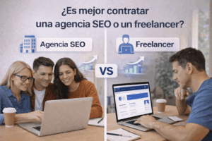 ¿Es mejor contratar una agencia SEO o un freelancer