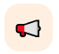 Megaphone icon indicating an announcement/alert